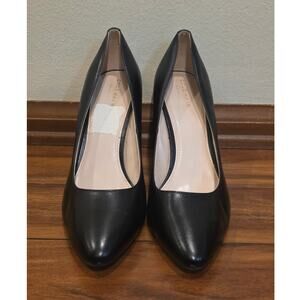 Cole Haan Grand OS almond stiletto heels pumps shoes - black - 9.5 B